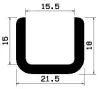 1657/EPDM65 U-Profil