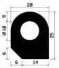 1251/NBR D-Profil
