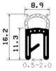 0094/mikroporöses EPDM/EPDM mit Metallverstärkung