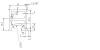 25 x 25 x 1000 mm, PVC 70, schwarz, Nut 22 mm 