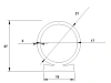 27/17/2x21/19 mm, TPE 65, schwarz, SM-625