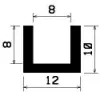 0894/EPDM65 U-Profil
