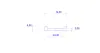 32 x 5 mm, U-Profil, PVC 65, schwarz, NB152-25-1008/00