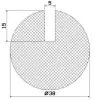 25742/EPDM65 U-Profil