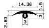 1526/PVC65 – Fugenabdeck-