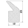 25048/EPDM65 Zargenprofil