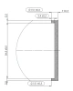 59,5 × 7 mm, U-Profil, PVC 65, schwarz, 155VMK-25-2022/00