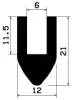 1598/EPDM65 U-Profil