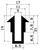 1910/EPDM65 U-Profil