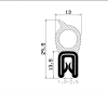 0512/PVC/EPDM + mikroporöse Mikrofaser – Metallverstärkung