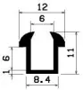 2033/EPDM65 U-Profil