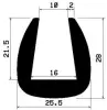 0734/EPDM65 U-Profil
