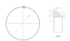 43,8 × 26 mm, PVC 65, schwarz