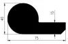 75 x 40/15 mm EPDM 60