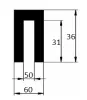 60 x 5 mm NBR 70