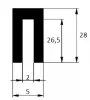 28 × 5/2 mm EPDM 70