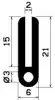 0529/EPDM65 U-Profil