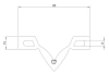85 x 15 mm, PVC 6103, schwarz
