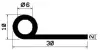 1205/PVC70 P-Profil