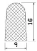 25521/EPDM65 D-Profil