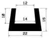 1090/EPDM65 U-Profil