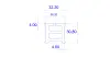 32,2 × 30,8 × 1000 mm, PVC 70, schwarz, Nut 28 mm
