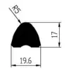 19,6 x 17/R5, Silikon 65, schwarz, CZ05802-0608224_1/1 VARIANT B