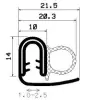 0230/mikroporöses EPDM/PVC mit Metallverstärkung 