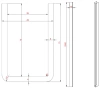 75/70xx49/39x5 mm, TPE 65, schwarz, U-Profil