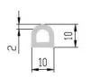 10 x 10/2 mm ADI-Silikon 60
