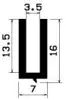 1838/EPDM65 U-Profil