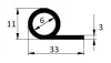 32/10 × 2,7 mm EPDM 70