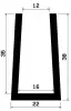 1089/EPDM65 U-Profil