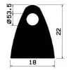 1756/NBR D-Profil