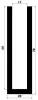 1048/EPDM65 U-Profil