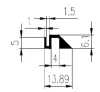 13,89/4×6,1 mm NBR 60