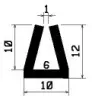 2130/EPDM U-Profil