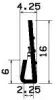 0378/EPDM65 U-Profil