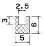 25499/EPDM65 U-Profil