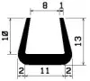 1495/EPDM U-Profil