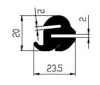 20/2 × 23,5 mm EPDM 70