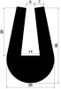 0338/EPDM65 U-Profil