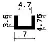0880/NBR U-Profil