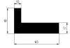65 x 40/17 mm EPDM 70 Profil-C
