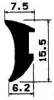 1516/EPDM65 – Keil-Profil