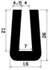 1325/EPDM65 U-Profil
