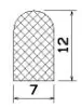 25266/EPDM65 D-Profil