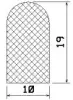 25091/EPDM65 D-Profil