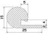 25472/mikroporöses P-Profil