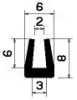1078/EPDM65 U-Profil